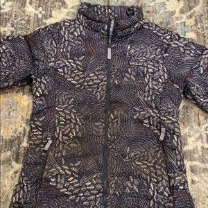 Girls XL patagonia feather puffer
